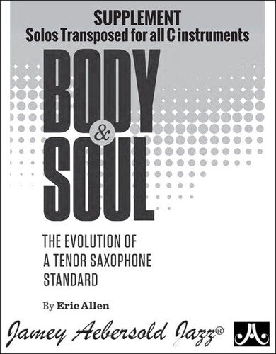 Allen,eric - Body And Soul - C Concert Supplement - Books