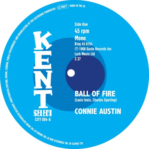 Austin,connie / Spurling,charles - Ball Of Fire / You've Got Love On Top Of Love - Vinyl Record