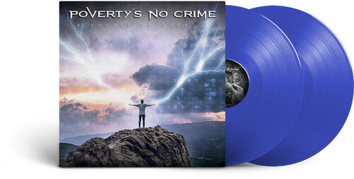 Poverty's No Crime - Secret To Hide - Blue - Vinyl Record