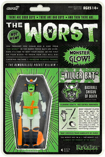 Worst Wave 3 - Killer Bat (hell-oween Glow) - Worst Wave 3 - Killer Bat (hell-oween Glow) - Collectibles
