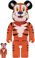 Medicom - Kellogg Tony The Tiger Flocky Version 100% & 400% - Collectibles