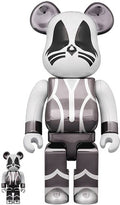 Medicom - Kiss Catman Chrome Version 100% & 400% Bea 2pk - Collectibles