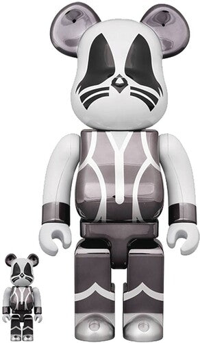 Medicom - Kiss Catman Chrome Version 100% & 400% Bea 2pk - Collectibles