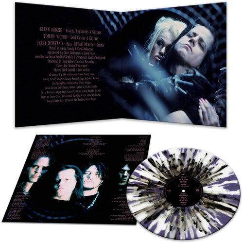 Danzig - Circle Of Snakes (Black, White & Purple Splatter)