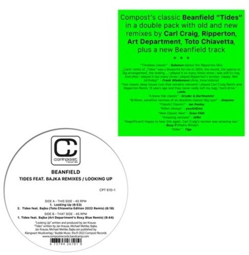 Beanfield - Tides Feat Bajka Remixes / Looking Up - Vinyl Record