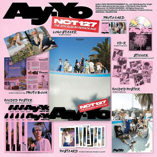 NCT 127 - The 4th Album Repackage 'Ay-Yo' [A Ver.]