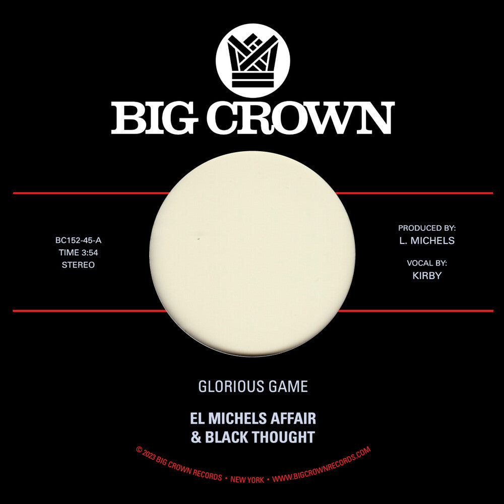 El Michels Affair & Black Thought - Glorious Game B/W Grateful [7" Vinyl]