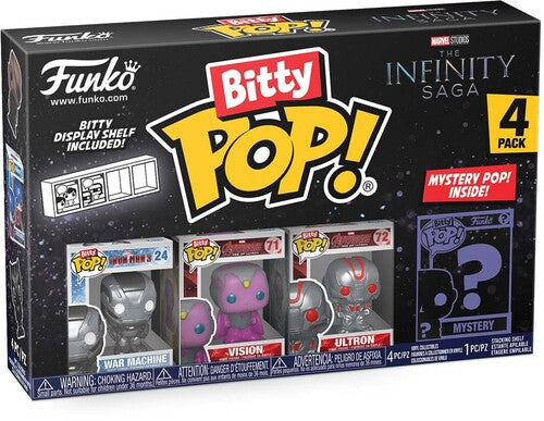 Funko Bitty Pop!: - Marvel- Iron Man 4pk - Collectibles