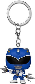Funko Pop! Keychain: - Mighty Morphin Power Rangers 30th- Blue Ranger - Collectibles