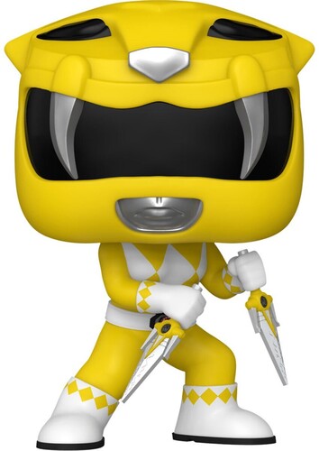 Funko Pop! Television: - Mighty Morphin Power Rangers 30th- Yellow Ranger - Collectibles