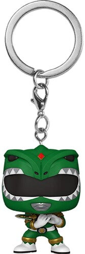 Funko Pop! Keychain: - Mighty Morphin Power Rangers 30th- Green Ranger - Collectibles