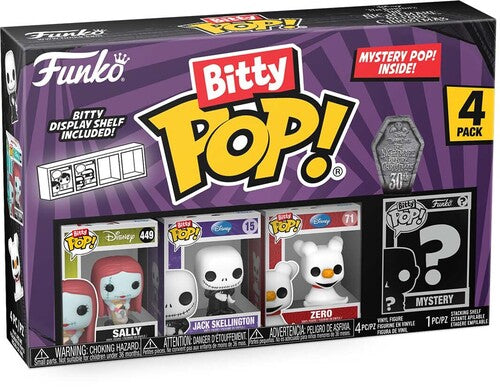 Funko Bitty Pop!: - The Nightmare Before Christmas- Sally 4pk - Collectibles