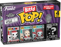 Funko Bitty Pop!: - The Nightmare Before Christmas- Santa Jack 4pk - Collectibles