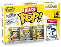 Funko Bitty Pop!: - Minions- Roller Skating Stuart 4pk - Collectibles