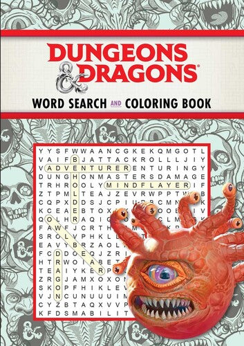 Editors Of Thunder Bay Press - D&d Word Search And Coloring - Books
