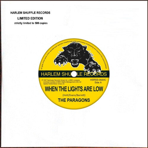 Paragons - When The Lights Are Low / I Want To Go Back - Vinyl Record
