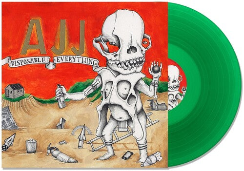 Ajj - Disposable Everything - Green - Vinyl Record