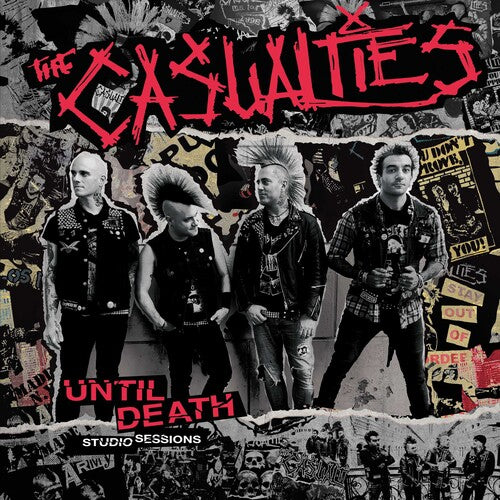 Casualties - Until Death: Studio Sessions - Vinyl Record