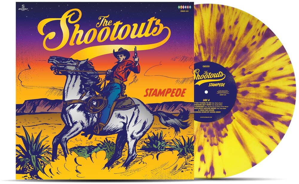 Stampede [Indie Exclusive Limited Edition Yellow & Deep Purple Splatter LP] Vinyl Record