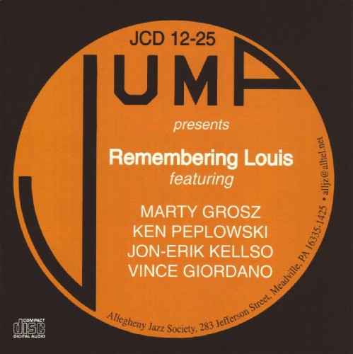 Grosz,peplowski / Kellso & Giordano - Remembering Louis - Music CD