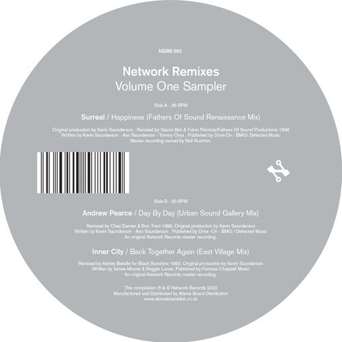 Network Remixes: Vol. 1 Sampler / Various - Network Remixes: Vol. 1 Sampler / Various - Vinyl Record