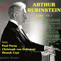 Brahms / Chopin / Mozart - Arthur Rubinstein Live, Vol. 1 - Music CD
