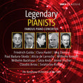 Bartok / Beethoven / Brahms - Legendary Pianists - Famous Piano Concertos - Music CD