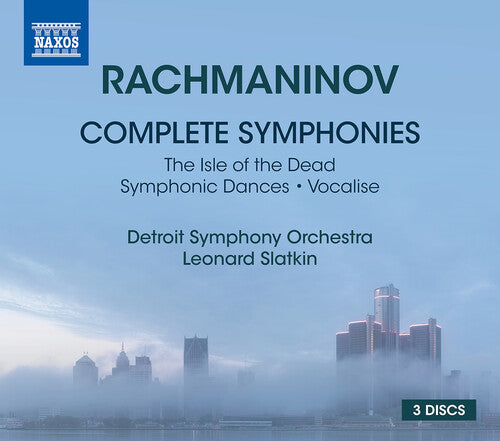 Rachmaninoff / Detroit Symphony Orchestra - Symphonies Nos. 1-3 Isle Of The Dead - Music CD
