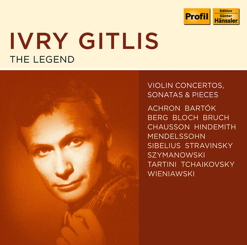 Achron / Bartok / Berg - Ivry Gitlis - The Legend - Music CD