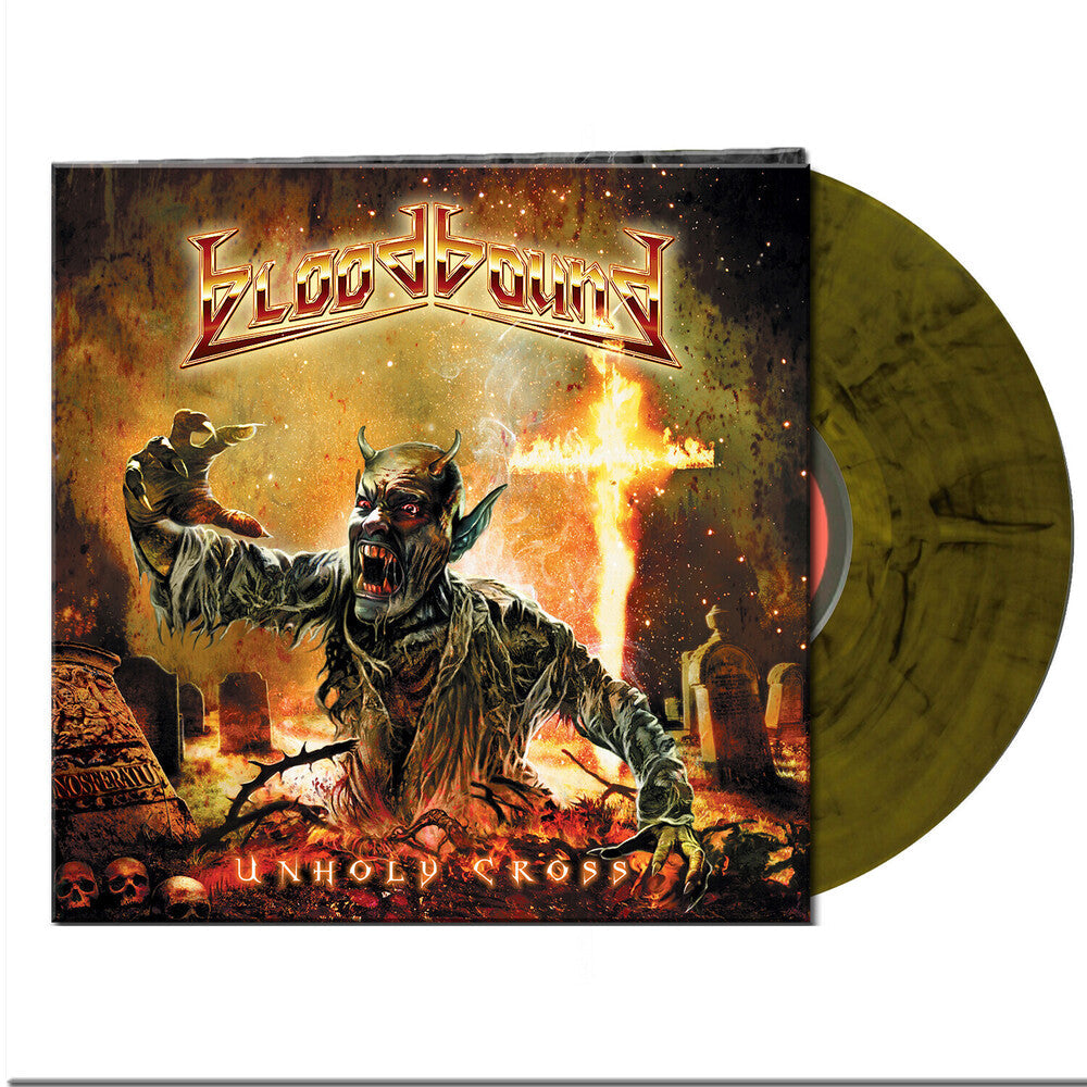 Unholy Cross - Yellow/Black Marbled (Blk) [Clear Vinyl] Vinyl Record