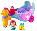Little People - Lp Little Mermaid Ariels Light Up Sea Carriage - Collectibles