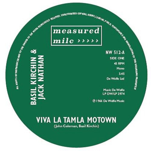 Kirchin,basil / Nathan / Parker / Parish - Viva La Tamla Motown / Main Chance - Vinyl Record