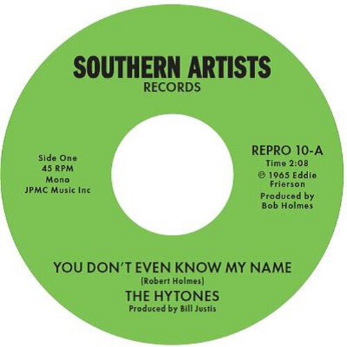 Hytones - You Don't Even Know My Name / Good News - Vinyl Record
