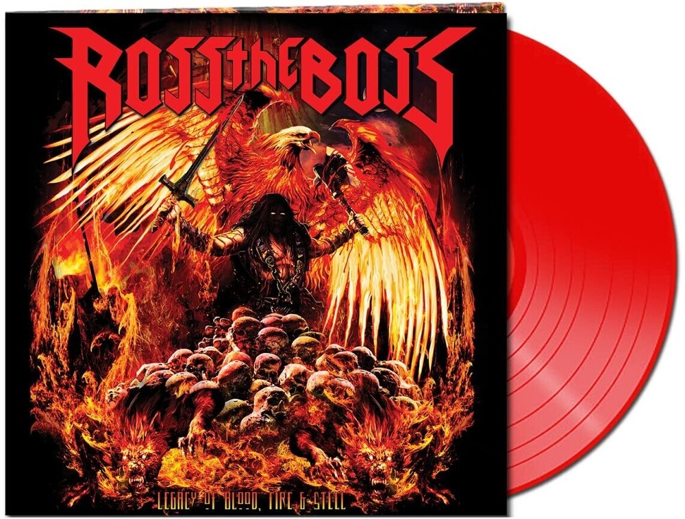 Legacy Of Blood, Fire & Steel - Red [Colored Vinyl] [Limited Edition] Vinyl Record