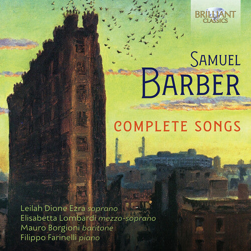 Barber / Ezra / Lombardi - Complete Songs - Music CD