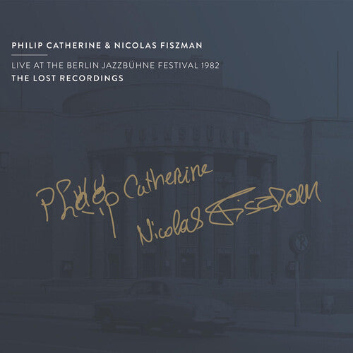 Fiszman / Catherine - Live At Berlin Jazzbuhne Festi - Music CD