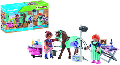 Playmobil - World Of Horses Horse Veterinarian - Collectibles