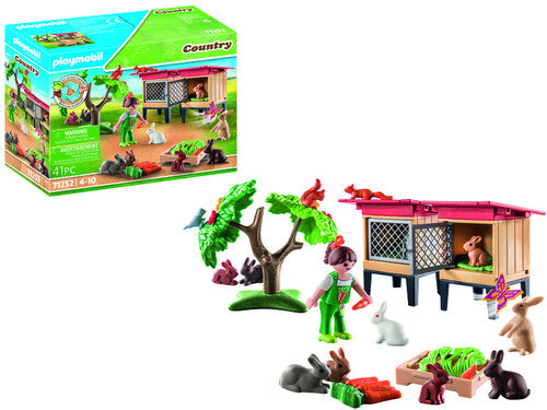 Playmobil - Farm Rabbit Hutch - Collectibles