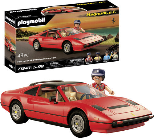 Playmobil - Magnum P I Ferrari 308 Gts Quattrovalvole - Collectibles