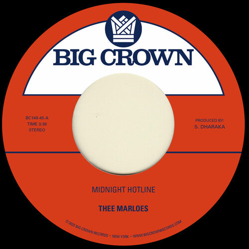 Thee Marloes - Midnite Hotline B/w Beri Cinta Waktu - Vinyl Record