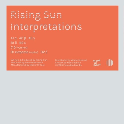 Freund Der Familie - Rising Sun Interpretations - Vinyl Record