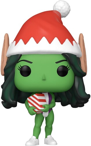 Funko Pop! Marvel: - Holiday- She-hulk - Collectibles