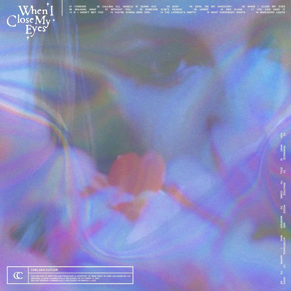 Chelsea Cutler - When I Close My Eyes [Deluxe Clear 2 LP]