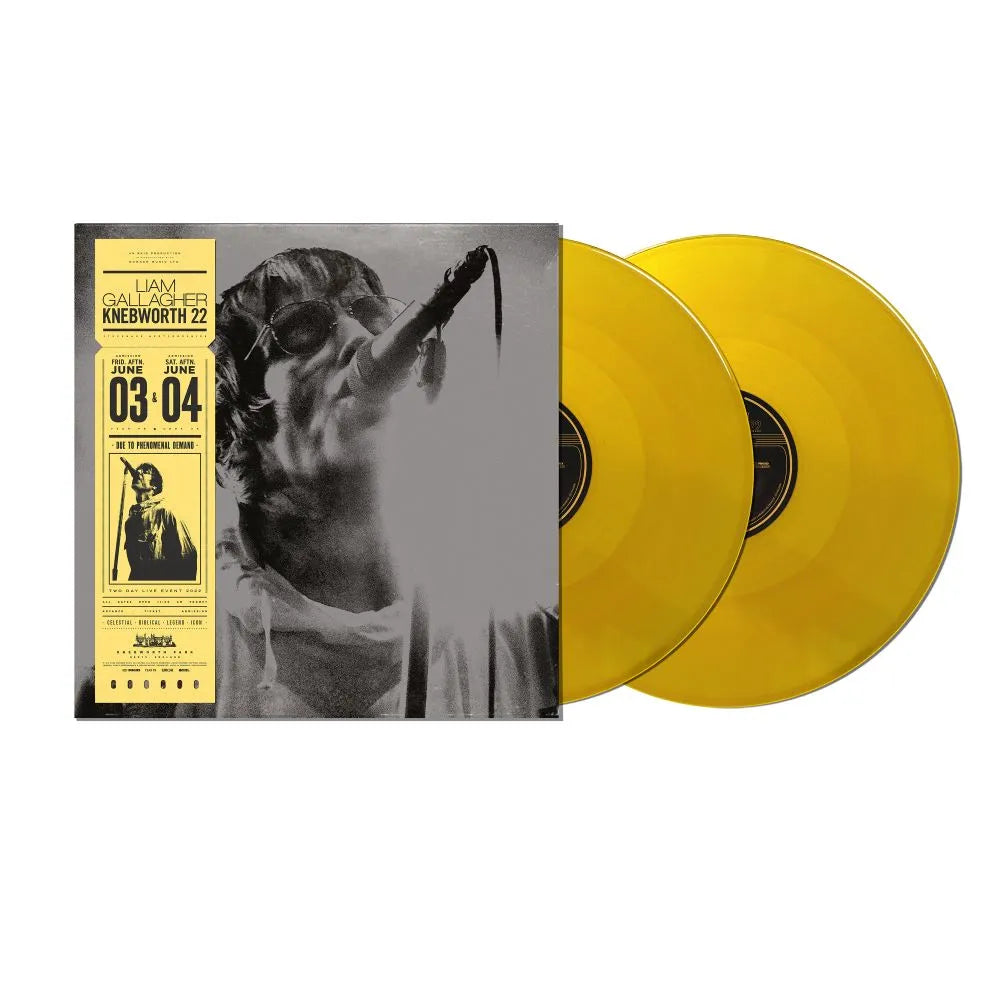 Live At Knebworth '22 [Indie Exclusive Limited Edition Sun Yellow 2LP] Vinyl Record