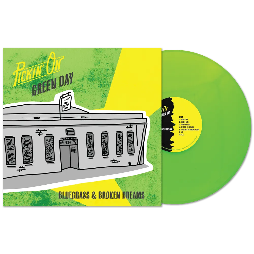 Pickin' On Green Day: Bluegrass & Broken Dreams [RSD Essentials 1LPxGreen] Vinyl Record