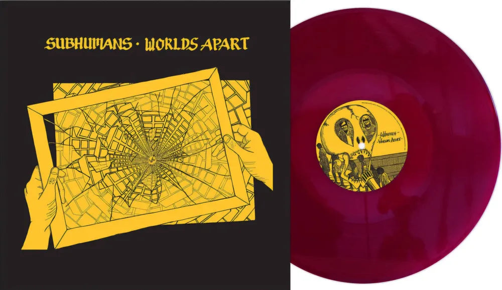 Subhumans - Worlds Apart [RSD Essential Indie Colorway Deep Purple LP]
