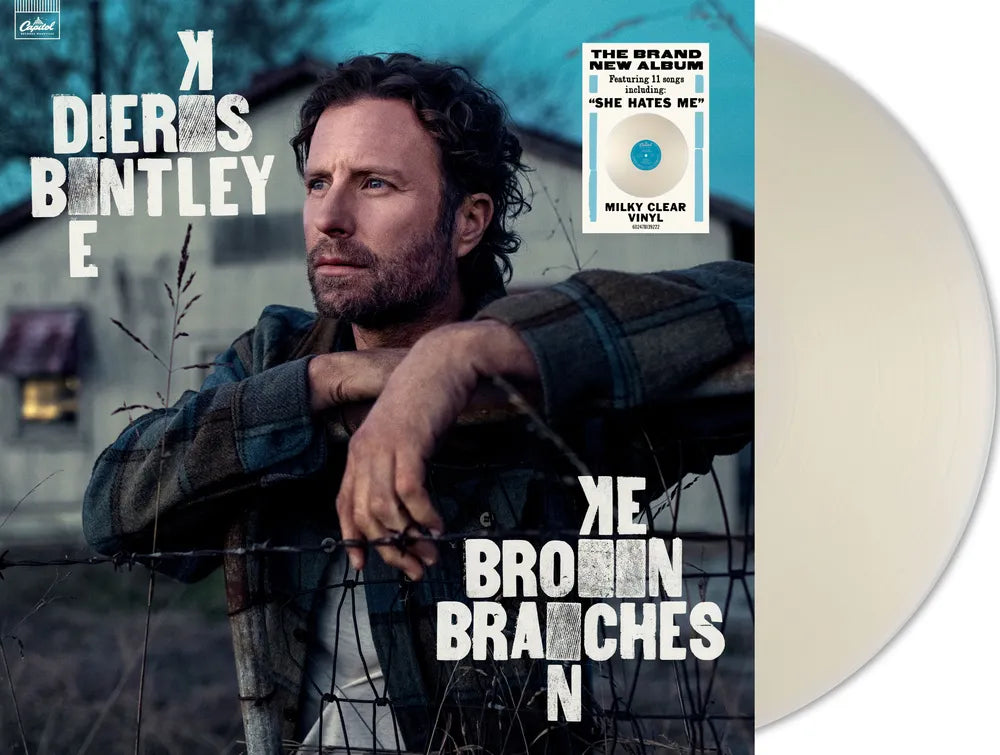 Dierks Bentley - Broken Branches [Indie Exclusive Transparent Milky Clear Vinyl]
