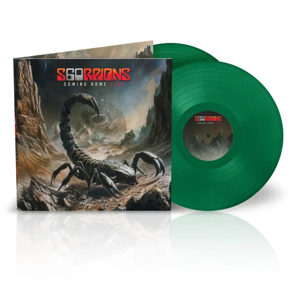 Scorpions - Coming Home Live [Indie Exclusive 180g Green 2 LP]