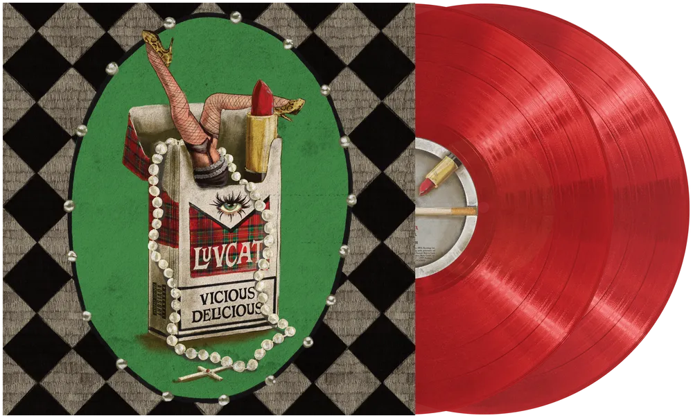 Luvcat - Vicious Delicious [Indie Exclusive transparent red 2LP]
