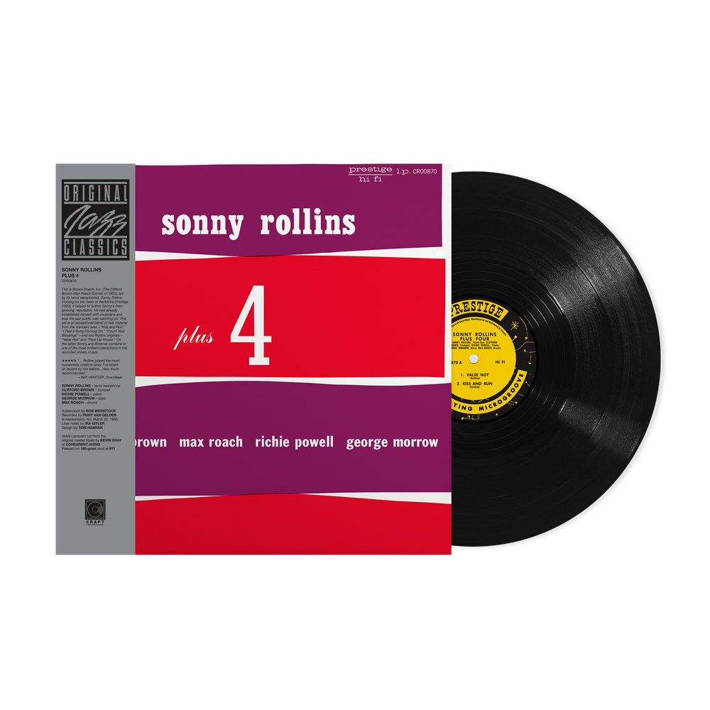 Sonny Rollins - Plus 4 (Original Jazz Classics Series) -  [180g LP]